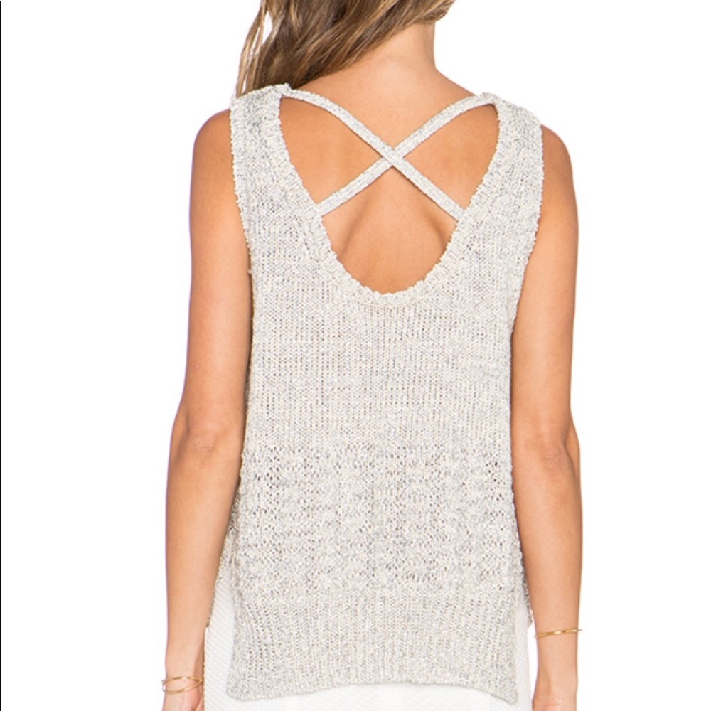 Rebecca Minkoff Metalic Top.